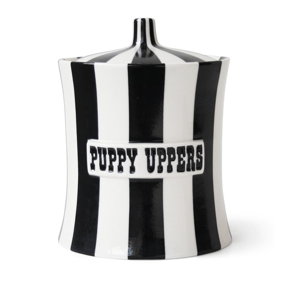 Jonathan Adler Puppy Uppers Treat Jar Canister